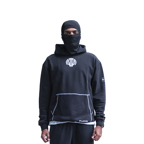 BLACK PLATIN HOODIE